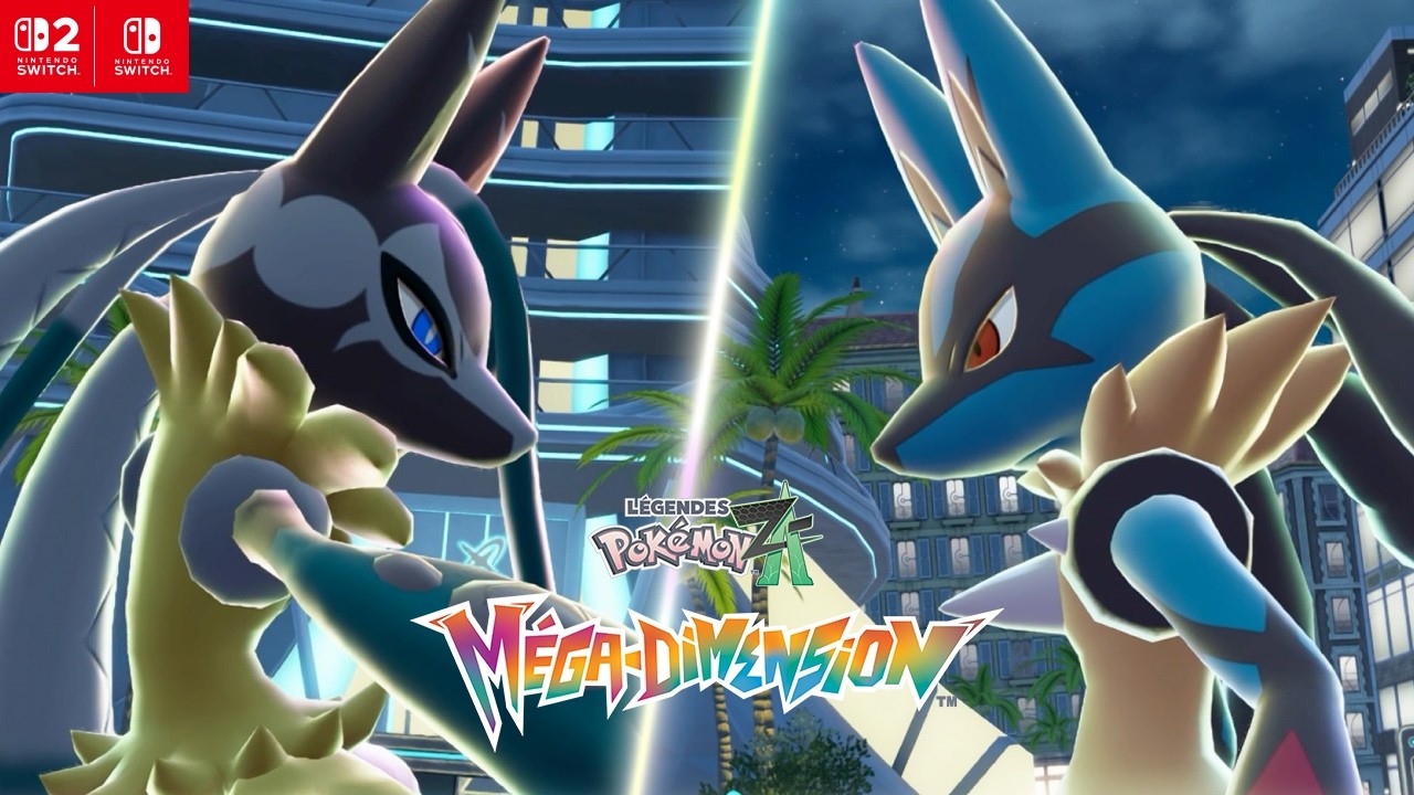 L&eacute;gendes Pok&eacute;mon&nbsp;:&nbsp;Z-A&nbsp;&ndash; M&eacute;ga-Dimension | M&eacute;ga-Lucario&nbsp;Z r&eacute;v&eacute;l&eacute;