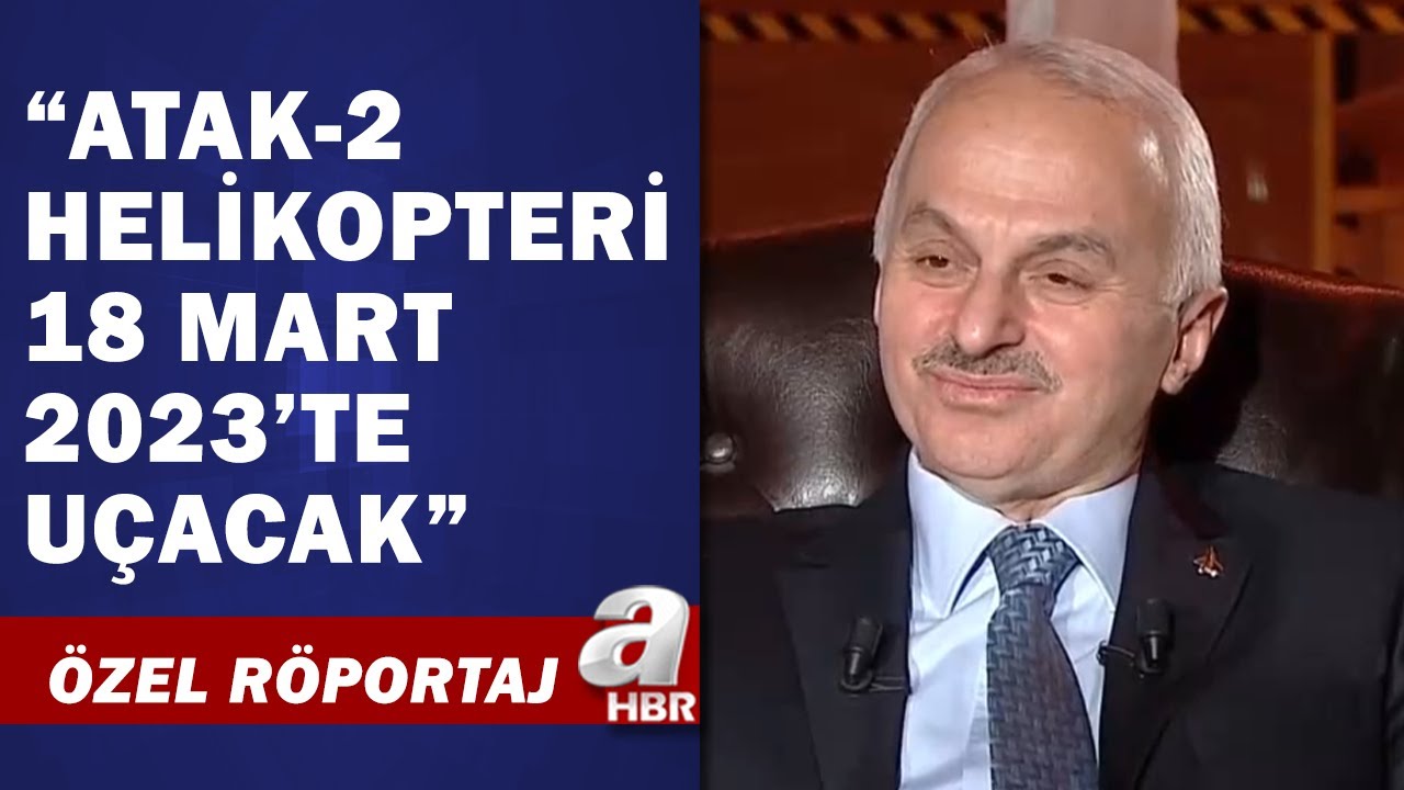 TUSAŞ Genel M&uuml;d&uuml;r&uuml; Temel Kotil yerli ve milli hava ara&ccedil;larını anlattı | A Haber