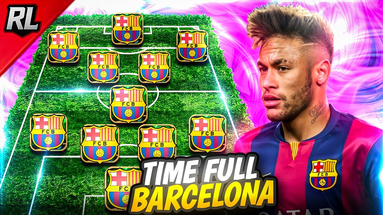 MONTEI O MELHOR TIME DO BARCELONA NO EFOOTBALL 2026 MOBILE