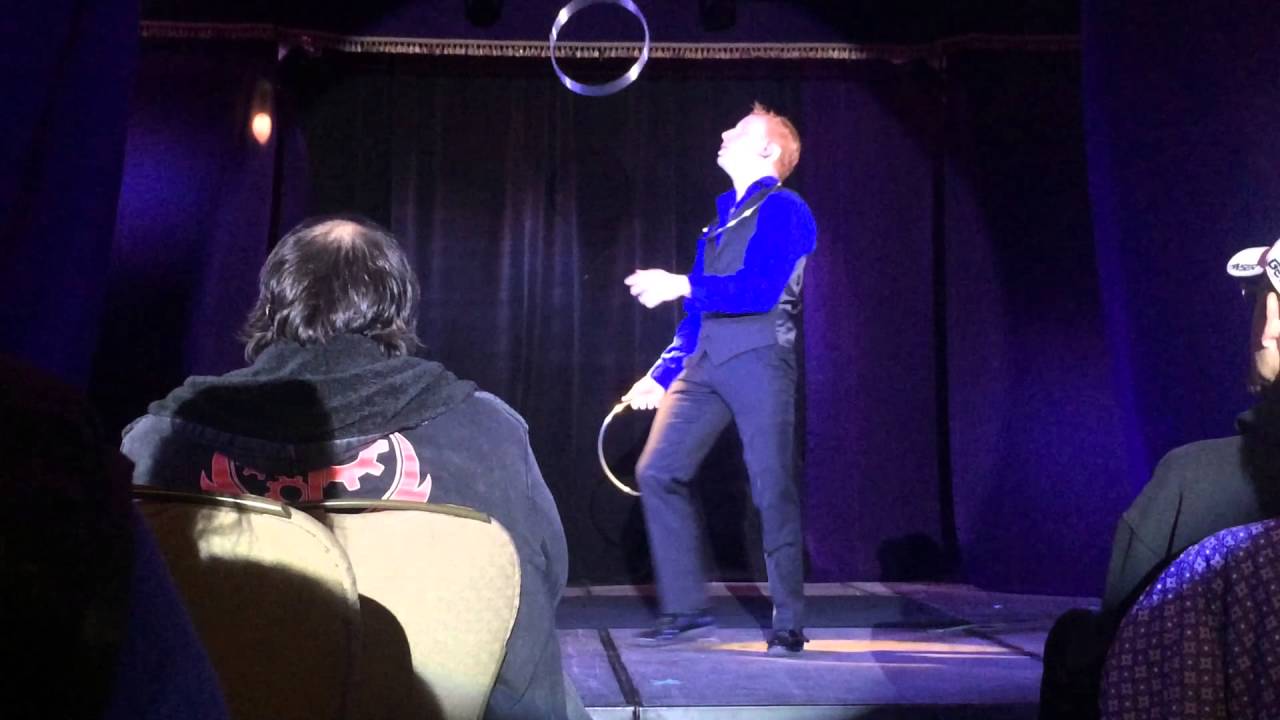 Elliott Hunter 2016 Award winning Linking Rings Act