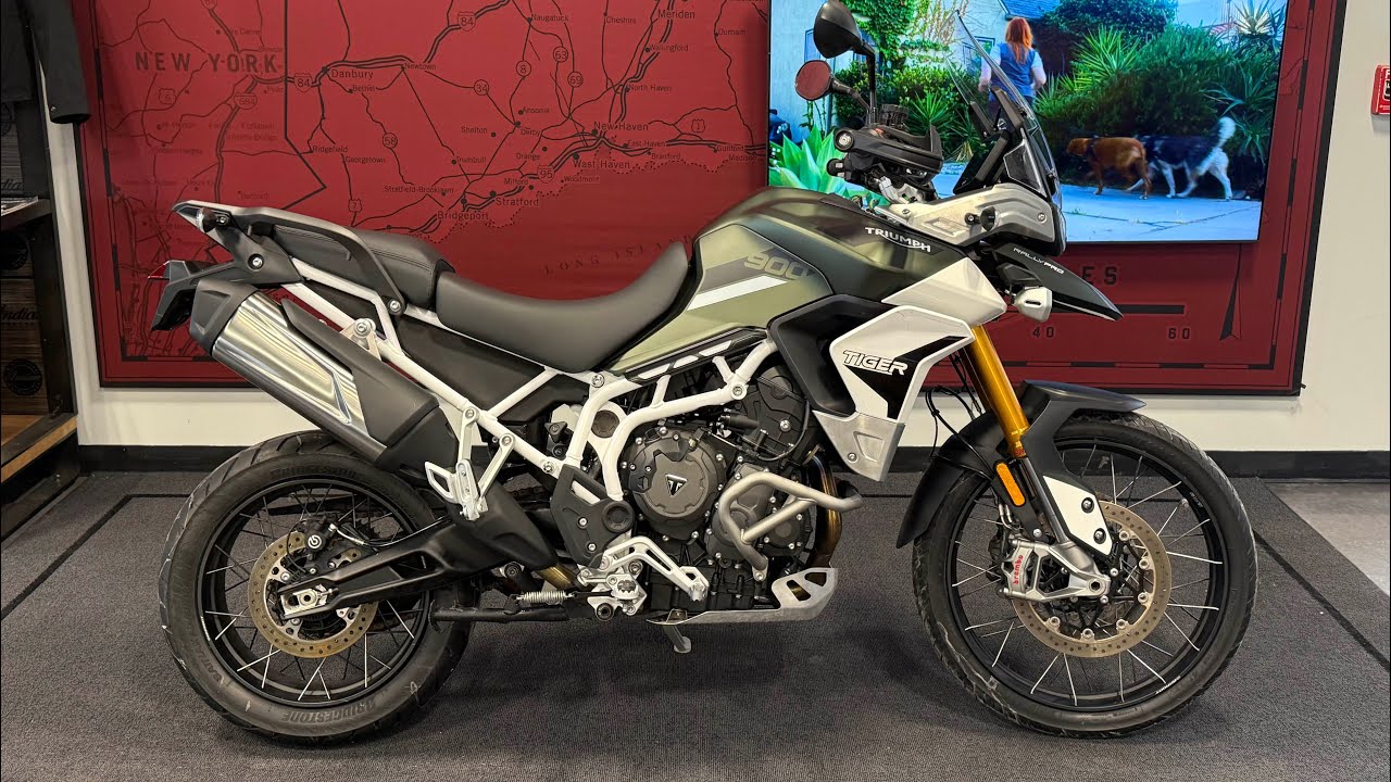 USED 2023 TRIUMPH TIGER 900 RALLY PRO For Sale At Scranton Powersports In Vernon, CT.