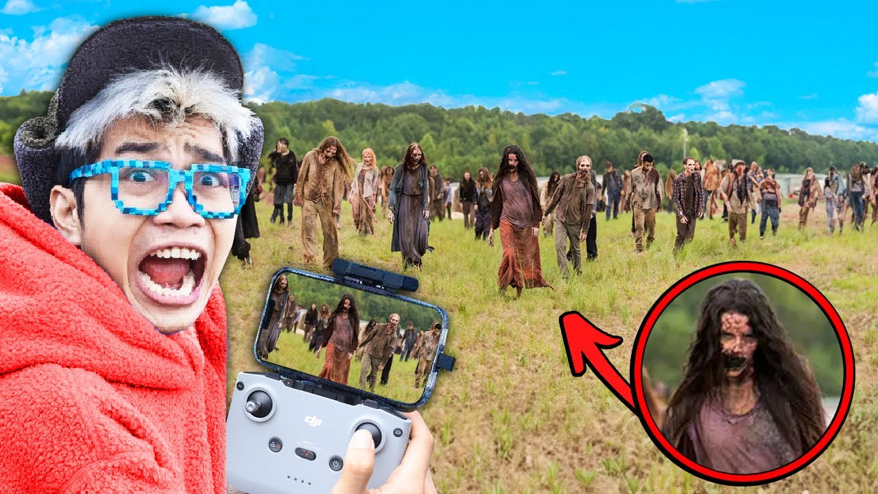 DRONE MEREKAM PENAMPAKAN ZOMBIE APOCALYPSE, VIRUSNYA CEPAT MENYEBAR DI KAMPUNG KU!!!