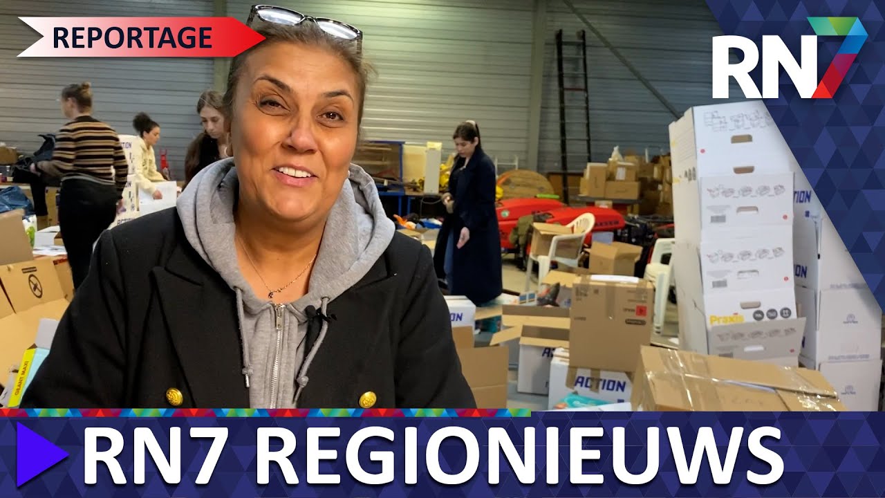 Positief gevoel bij inzamelingsactie voor slachtoffers aardbeving  ||  RN7 REGIONIEUWS