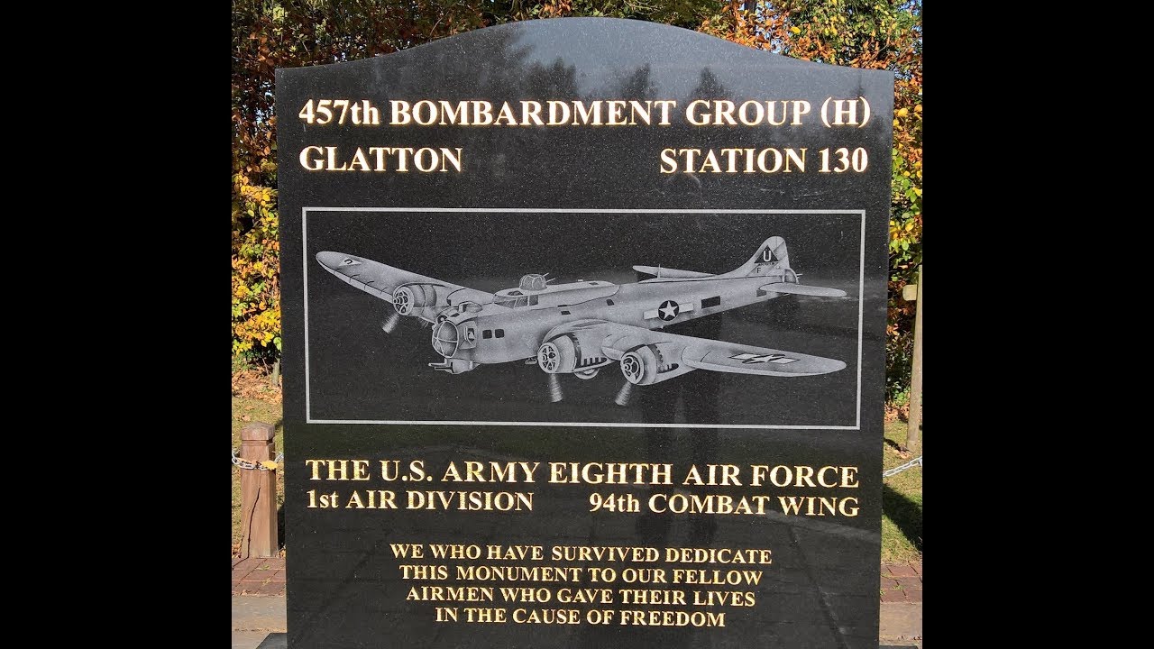 457th BG(H): memorials at Glatton, station 130