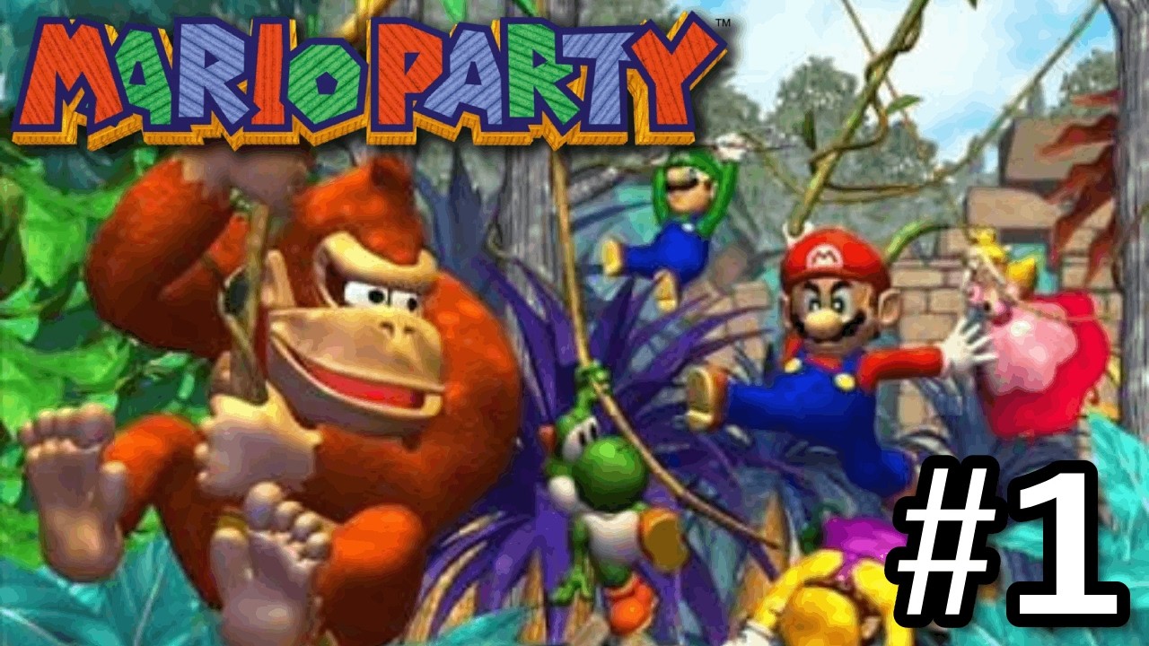 Dear God, The First Mario Party | Mario Party DK's Jungle Adventure Episode 1