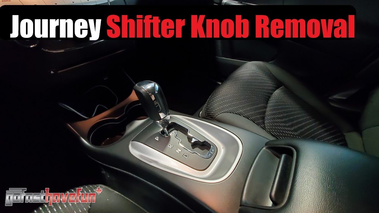 Dodge Journey Shifter Knob Removal | AnthonyJ350