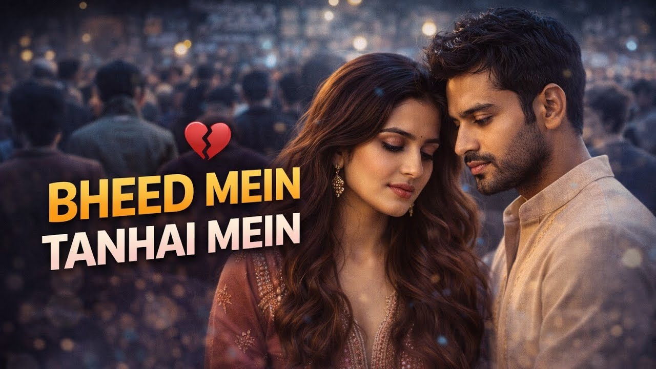 Bheed Mein Tanhai Mein 💔 | Heart Touching Sad Song | Emotional Love Story | New Hindi Song 2026
