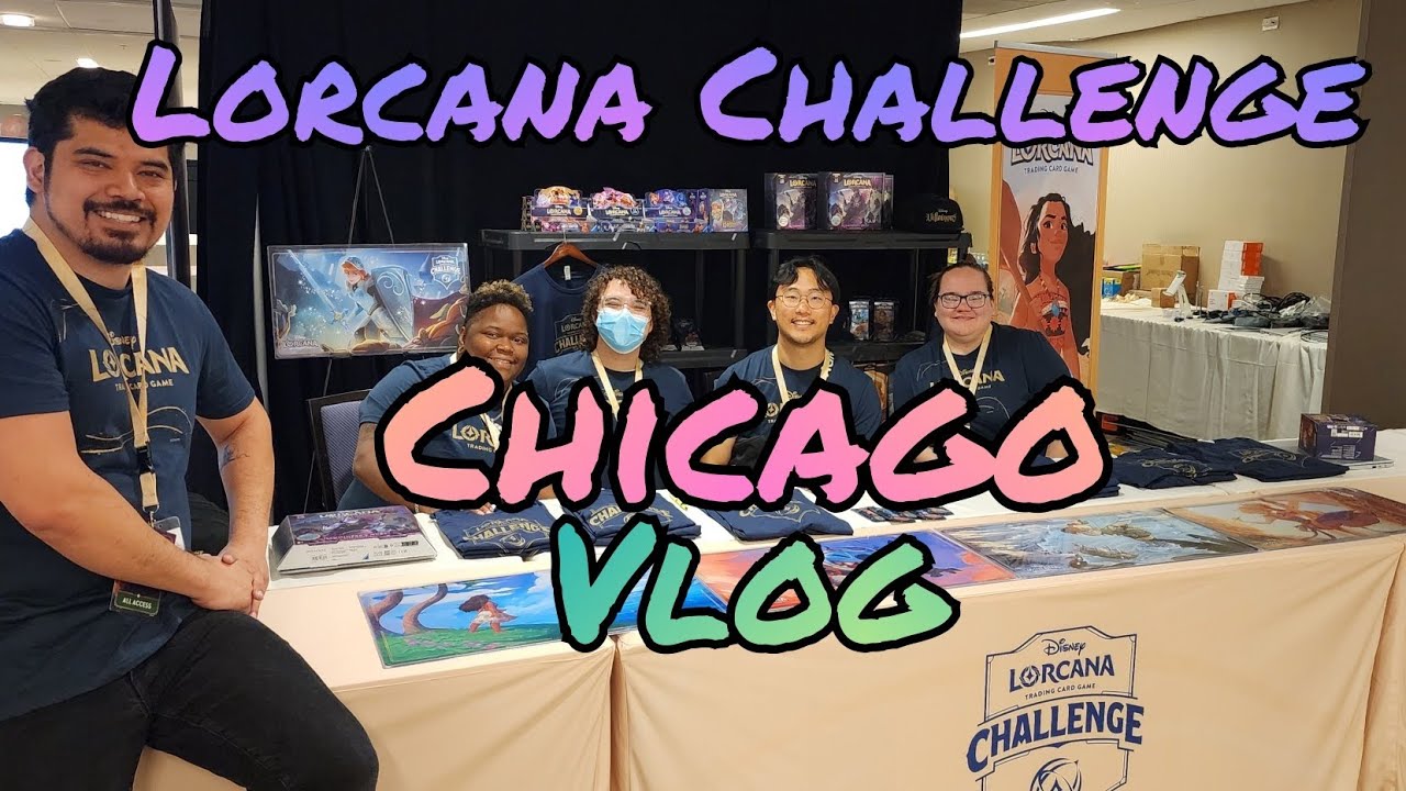 Lorcana Challenge Chicago Vlog - Disney Lorcana