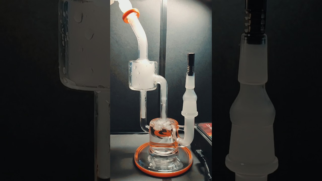Grace Glass Double Chamber 25cm with Dynavap Titanium Tip