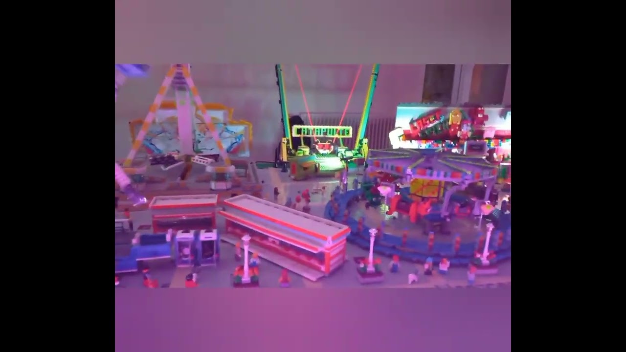 Record du monde officiel de la plus grande fête foraine en lego Guinness World Records