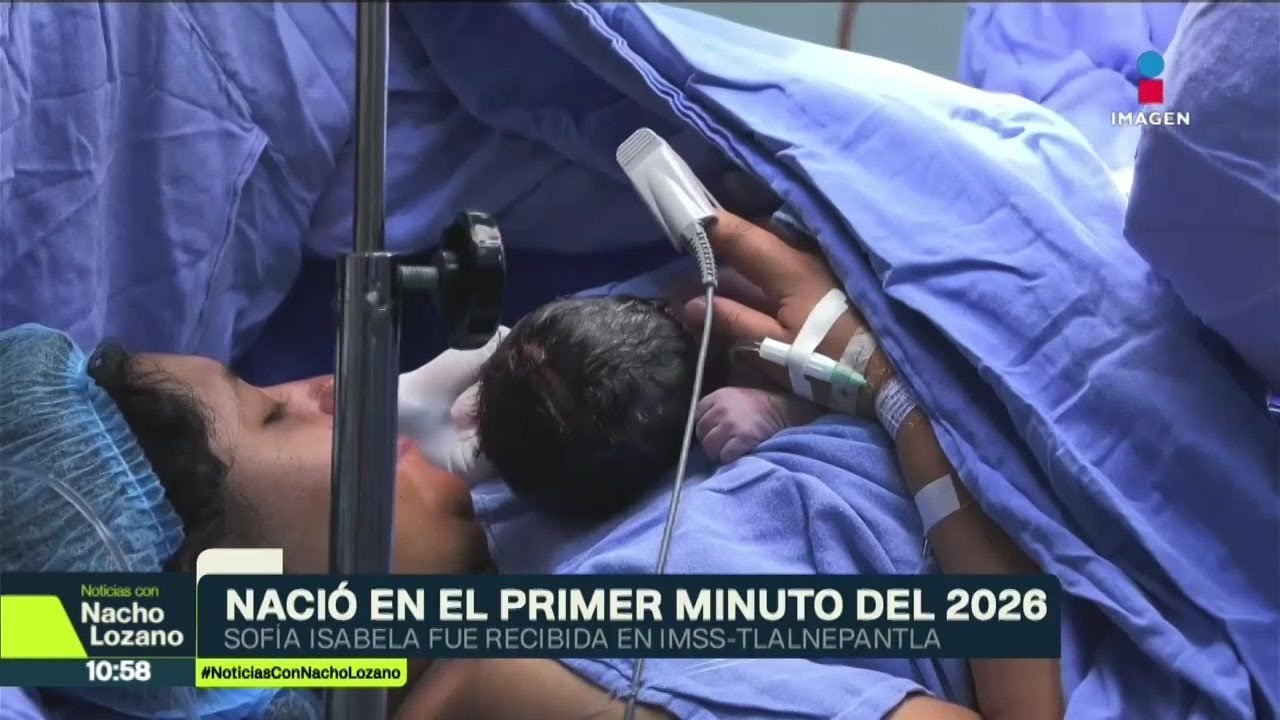 Sofía Isabela fue la primera bebé en nacer este 2026, así lo informó el IMSS | Nacho Lozano