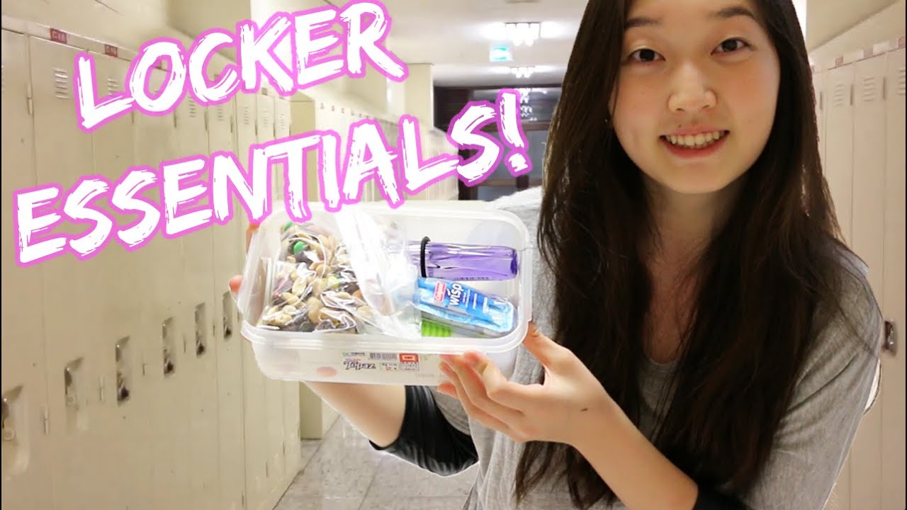 Back to School Locker Essentials 2014!