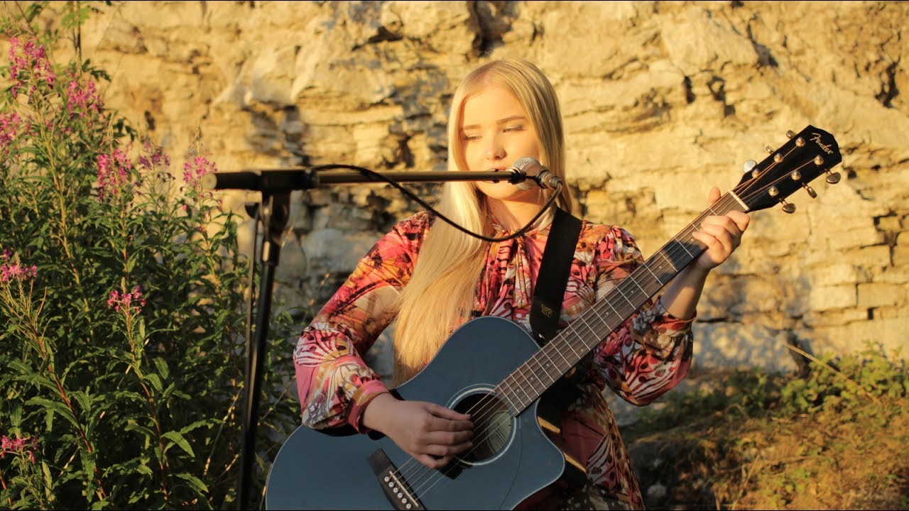 Dua Lipa - New Rules Live Acoustic Guitar Cover by KRISTIIN