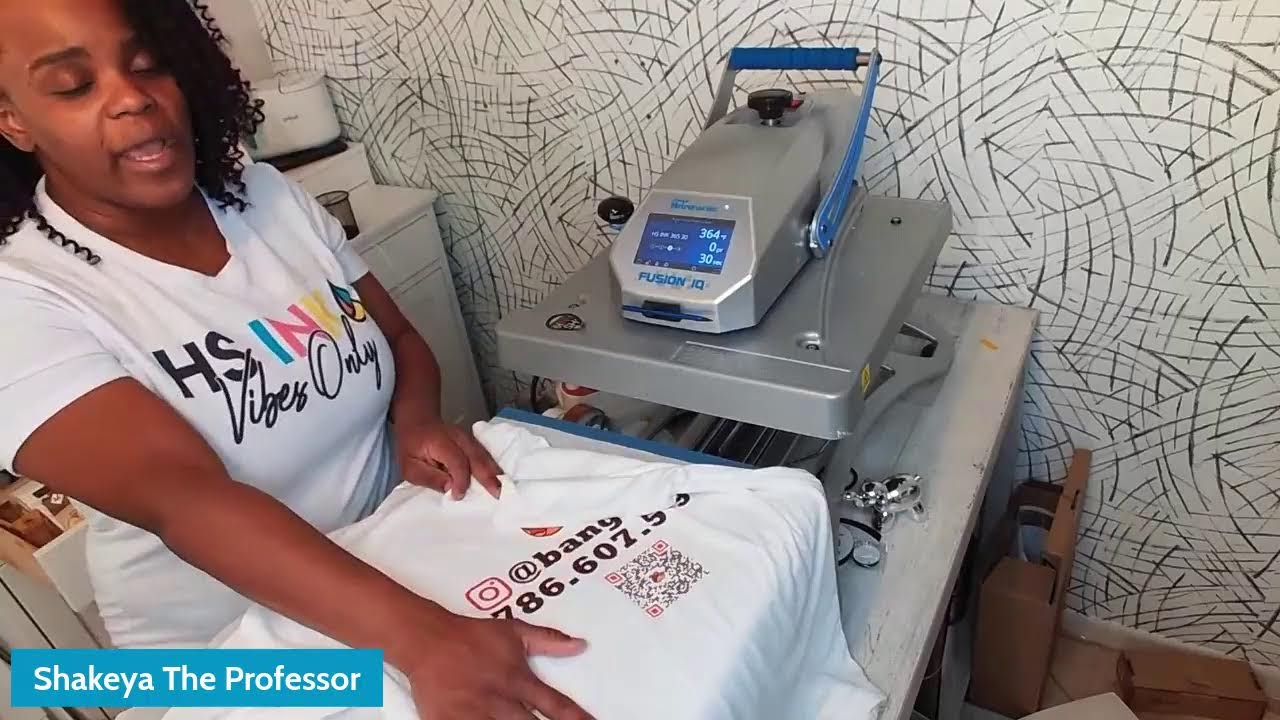 Fastest and BEST way to make Front and Back Sublimation Shirts