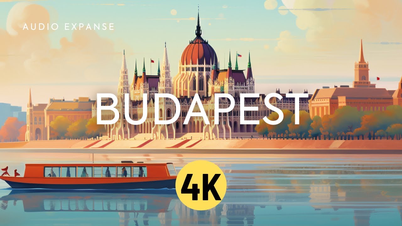 Budapest Drone 4k | The Danube 4K | Travel Destinations 2024