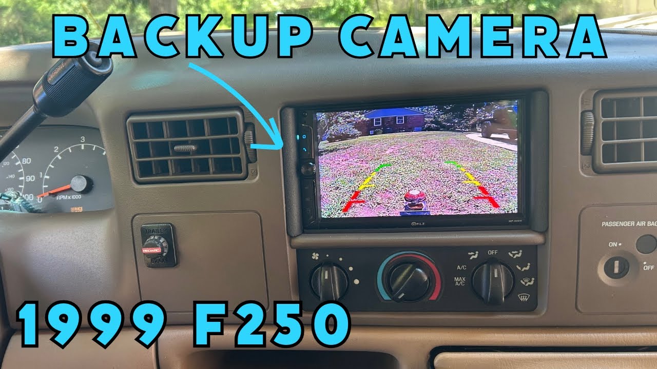 1999 F250 Backup Camera Installation