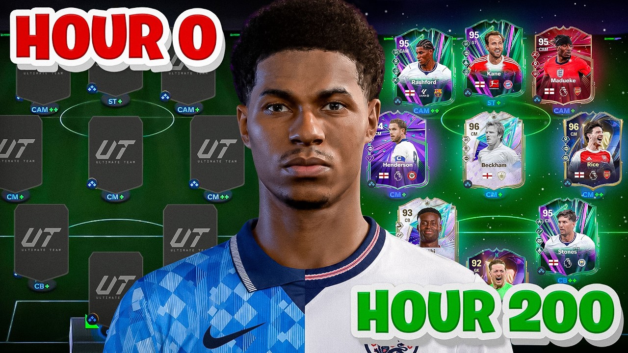 I Spent 200 Hours Upgrading My England RTG on FC26.. (World Cup Edition)