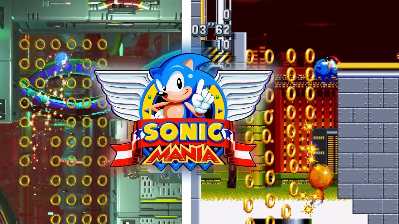 Sonic Mania - sonic forces Chemical plant zone | Walkthrough ⮚ Sonic Mania Mods