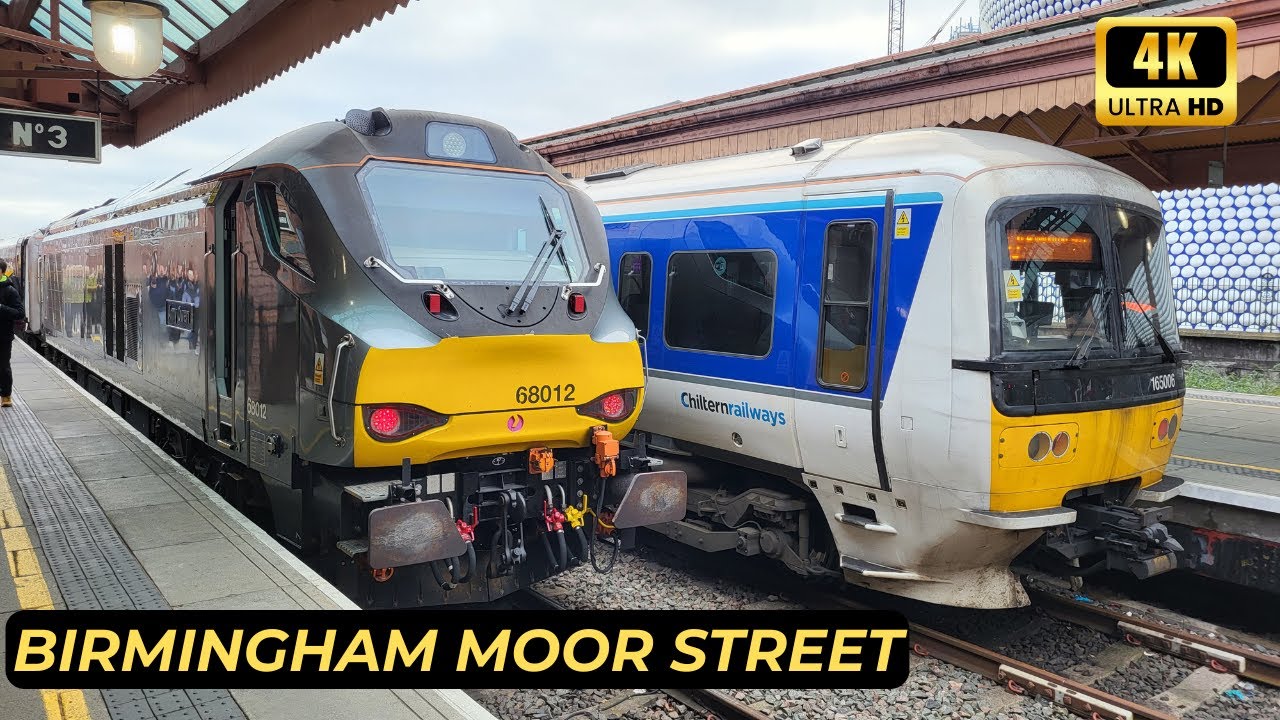 Trains At BIRMINGHAM MOOR STREET 11/12/2025