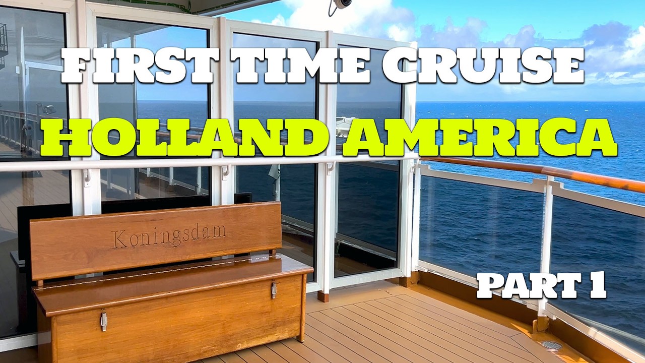 First Cruise EVER on Holland America Koningsdam | Alaska Cruise Vlog Part 1