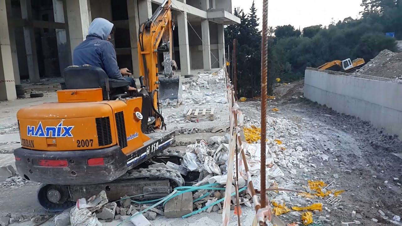 HANIX H15 A MİNİ KEPÇE ÇALIŞMASI DOSINIA RESORT