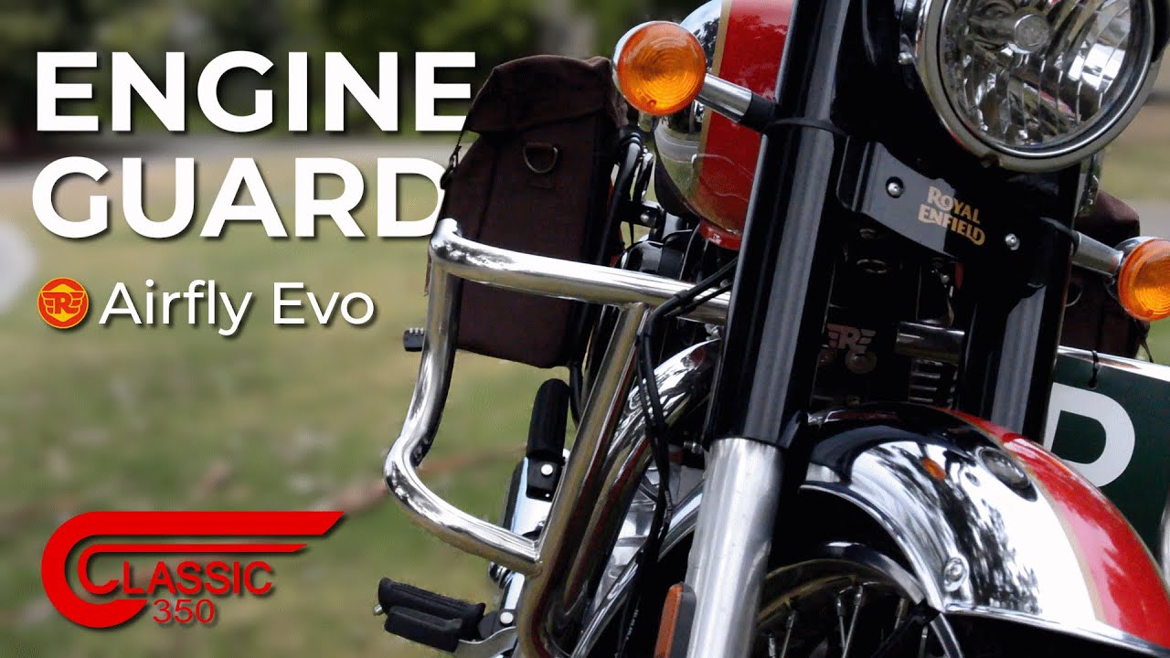 Airfly Evo Engine Guard Installation & Review - Royal Enfield Classic/Meteor/Bullet 350 | How To