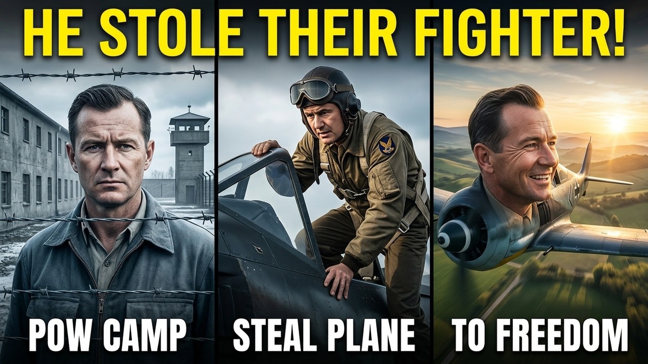 The American POW Who Stole a Nazi Fighter and Flew to Freedom | Bob Hoover Escape Story