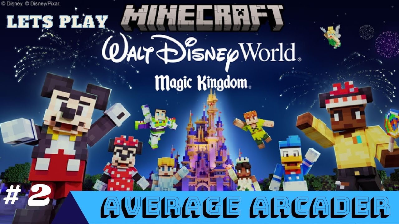 Давайте поиграем в Minecraft в Волшебном королевстве Уолта Диснея / Эпизод 2