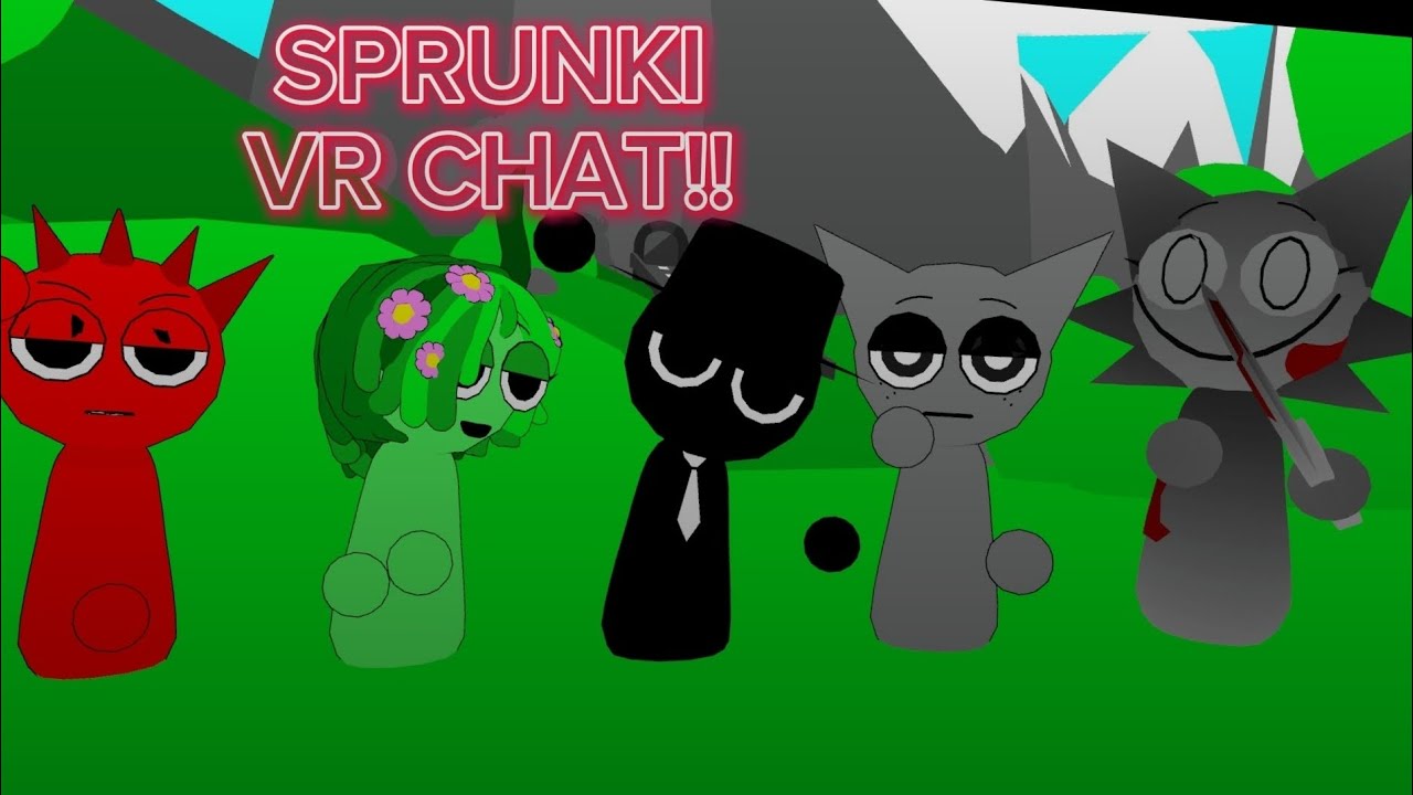 sprunki!!! - vrchat     #vrchat  #sprunki #meme #funnyvideo