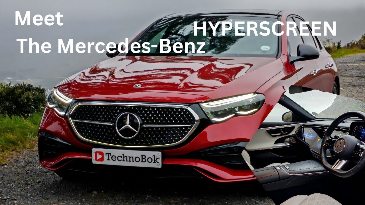 Встречайте Mercedes-Benz E-Class с гиперэкраном!