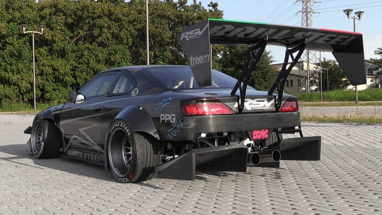 The Demon On 4 Wheels: Brill Steel' Carbon V8 S14.5 - Overview, Start Ups & Revs