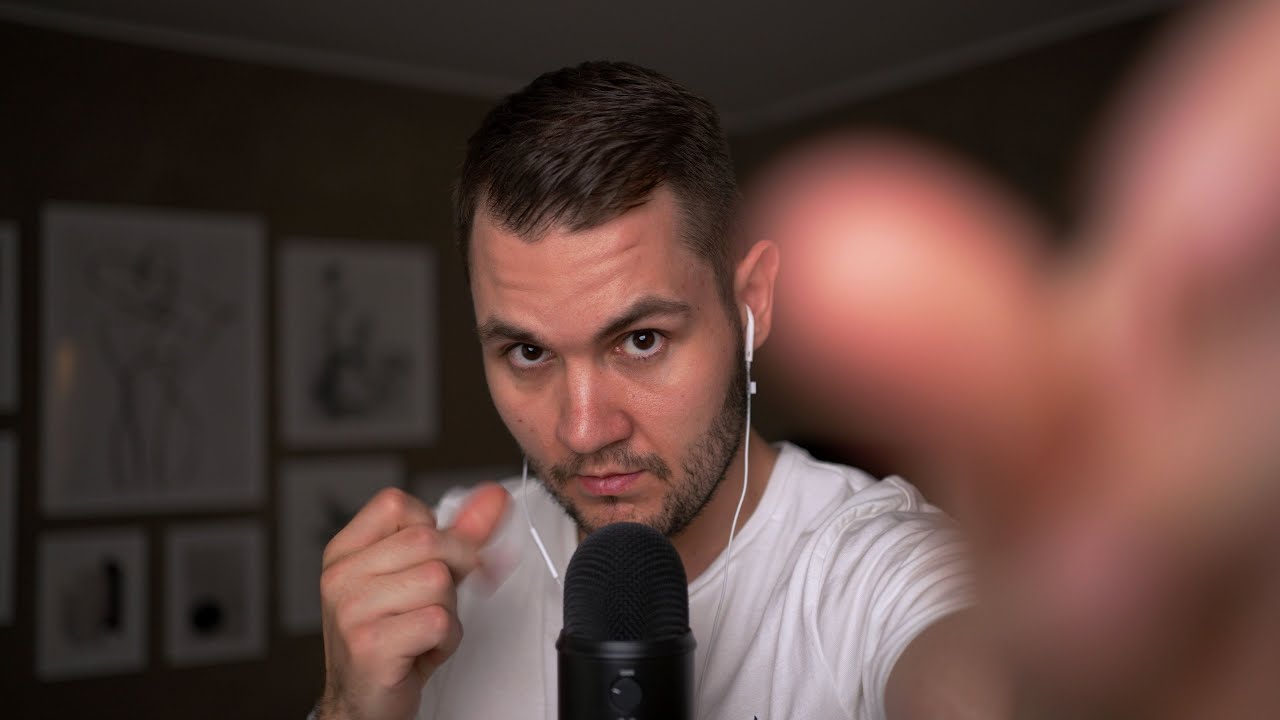 ASMR Fast and Agressive Hand Sounds & Rambles