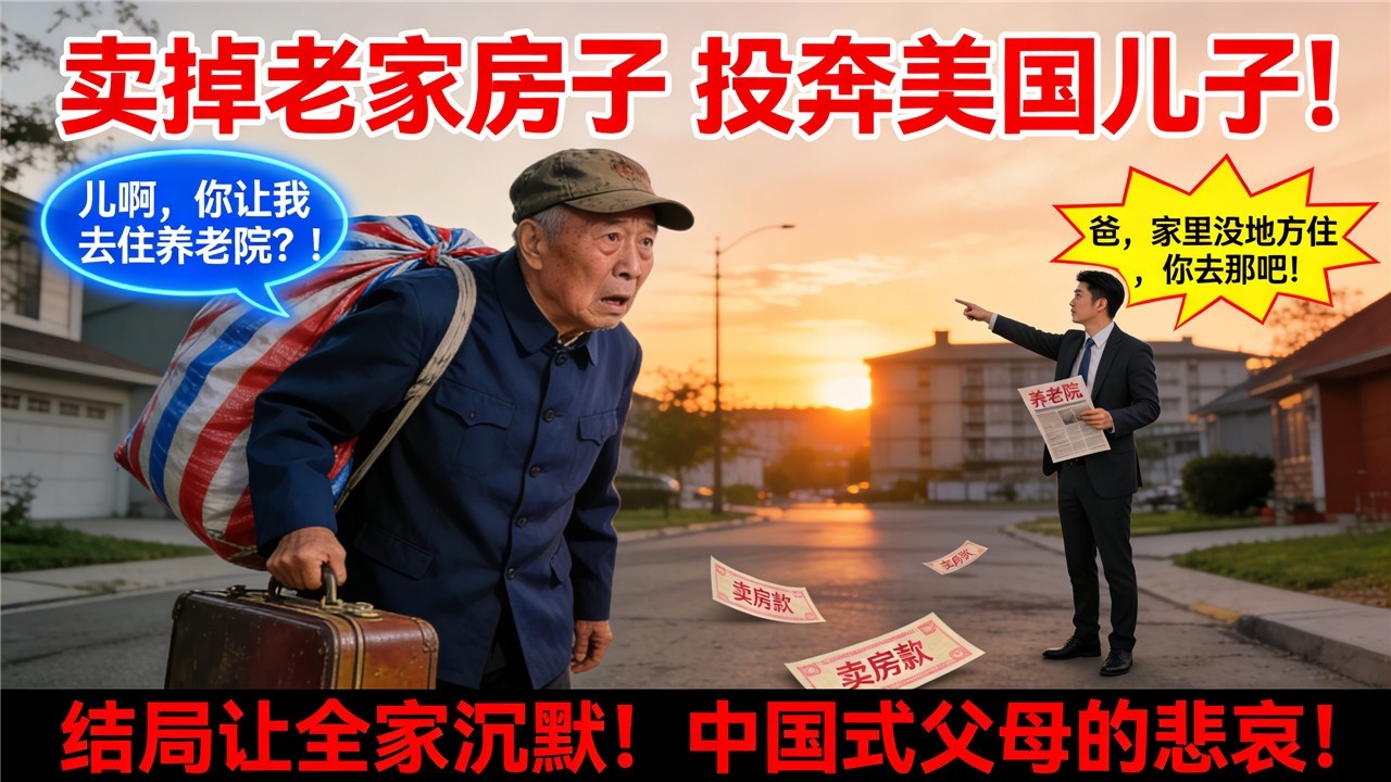 71岁东北老爷子卖掉老房子投奔儿子，来了才被告知