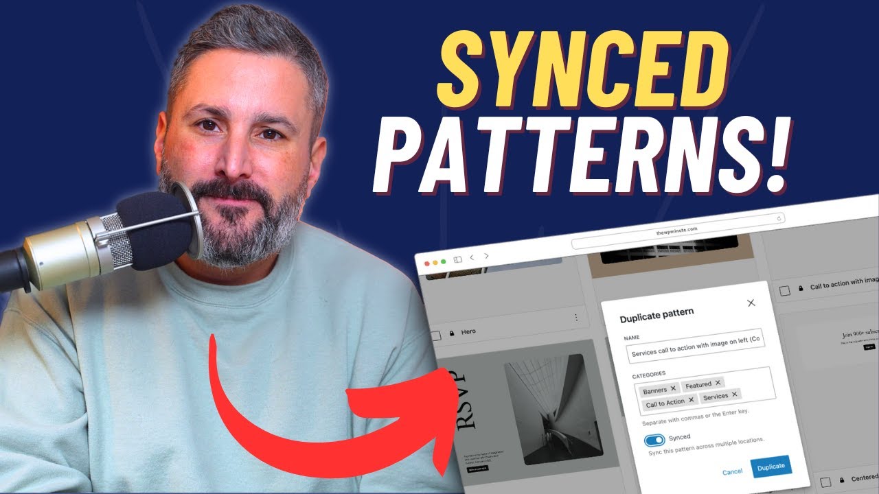 Новое в WordPress 6.5: Синхронизированные переопределения шаблонов ⭐️