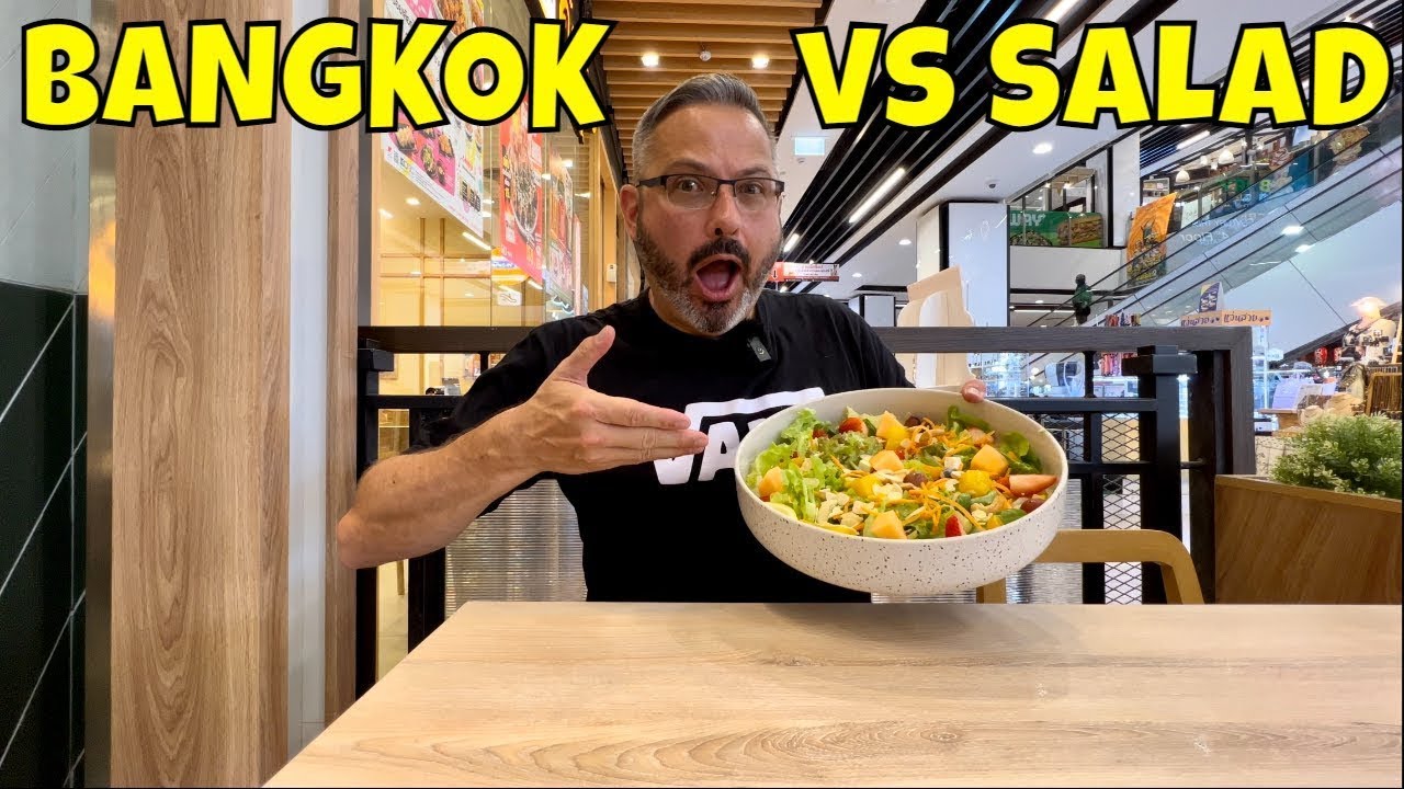Typical DAY in BANGKOK 🇹🇭 My THAILAND Vlog vs The Giant Salad