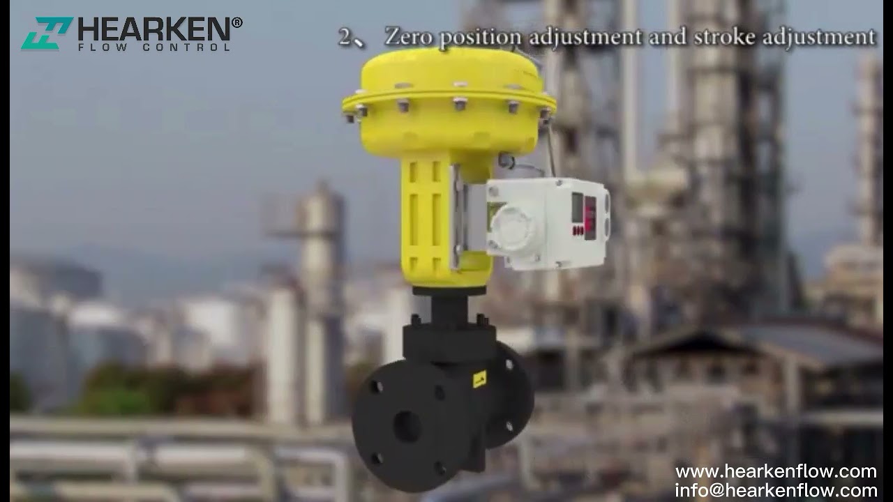Installation and Commissioning of L8A-100 Electric Valve Positioner.