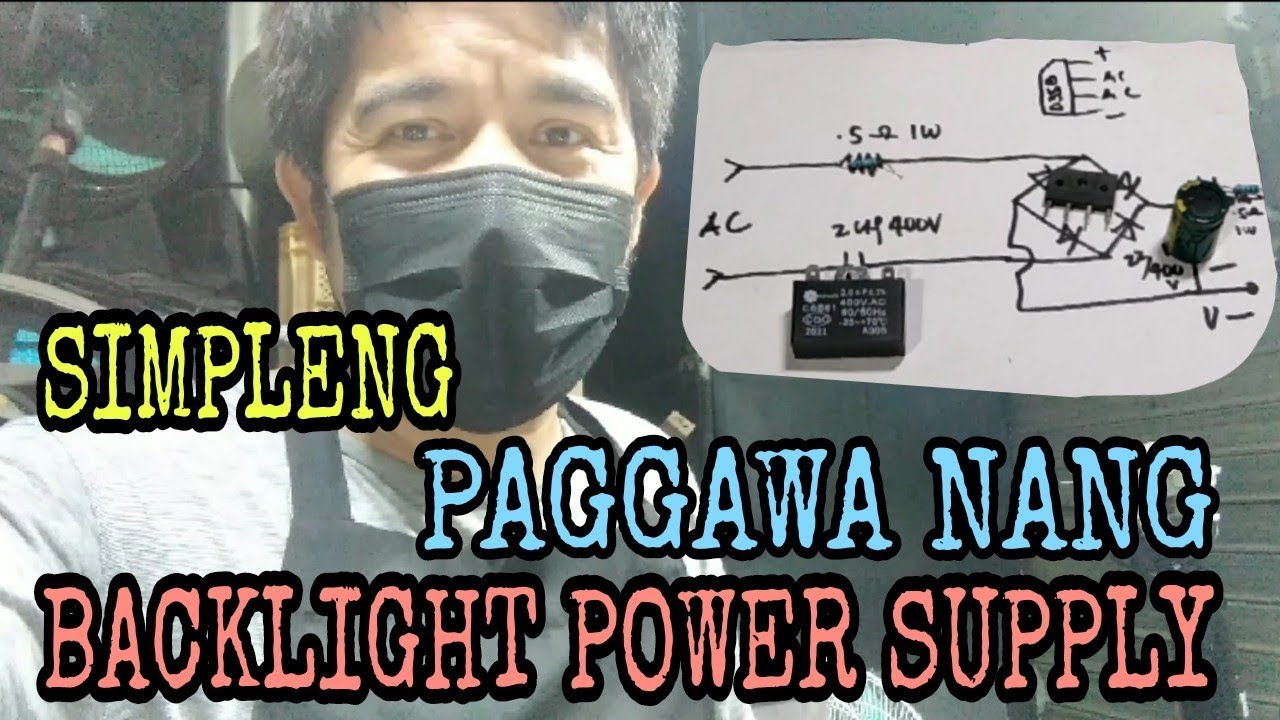 #HOW TO MAKE SIMPLE BACKLIGHT POWER SUPPLY