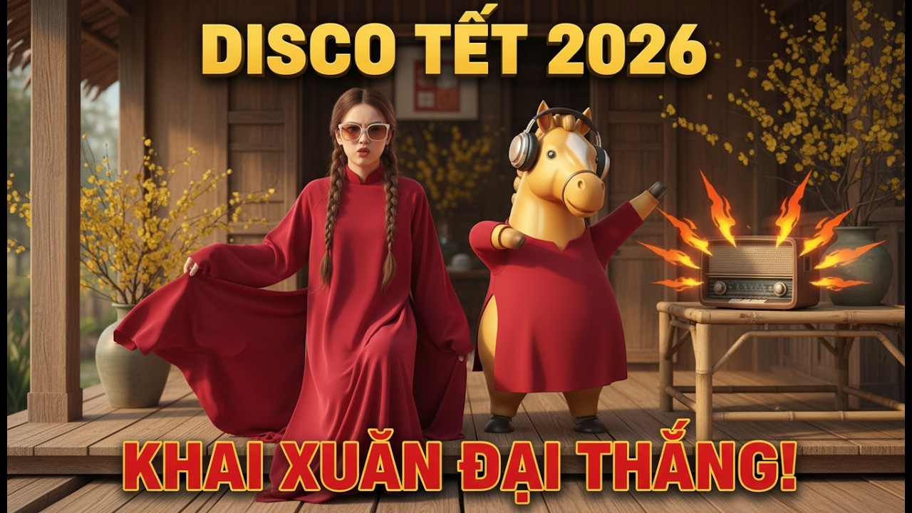 Nhạc Tết Disco Hot Trend 2026: Càng Nghe Càng Cuốn – Remix Bass Dập Cực Phê Khai Xuân Đại Thắng! 🐎🔥🔊