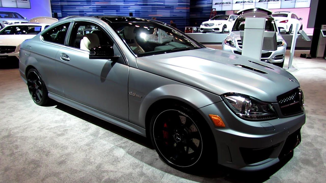 2014 Mercedes-Benz C63 AMG Edition 507 - Exterior and Interior Walkaround - 2013 New York Auto Show