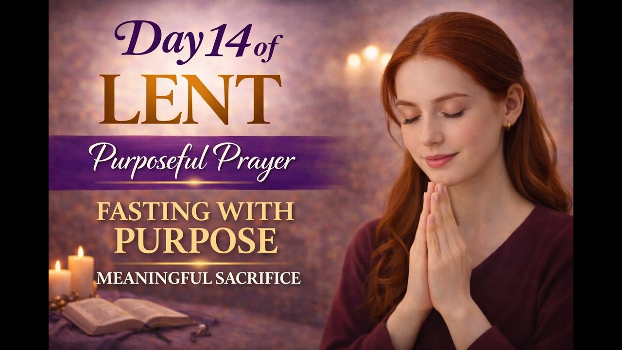 Day 14 of Lent | Fasting with Purpose (A Prayer for Meaningful Sacrifice)