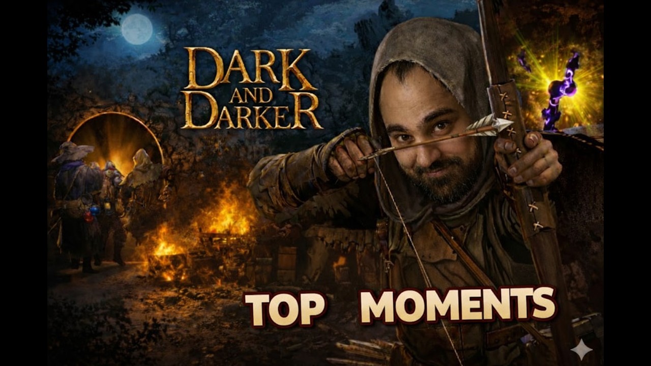 Funny, sad and WTF moments || a Dark and Darker montage