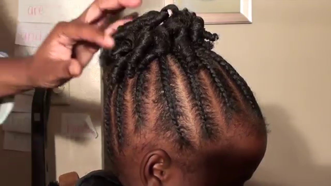How To- Detangle and Flat Twist 4c Hair