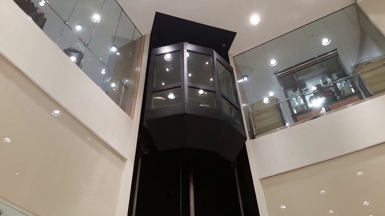 Scenic Montgomery Hydraulic Elevator @ Dillard's - Franklin Park Mall - Toledo, OH