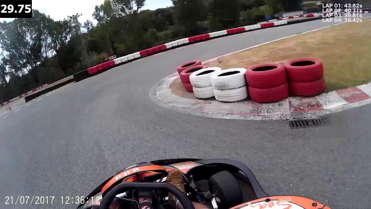 Karting Cardedeu ROTAX Sodi Rx7 22cv 125cc 2T Mejor vuelta: 39.14s