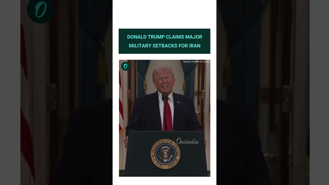 Трамп ссылается на сокращение возможностей Ирана в области ракетного вооружения и беспилотников.