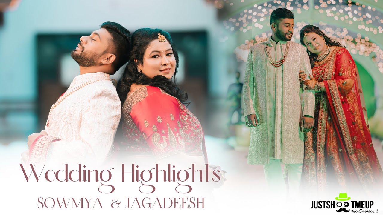 CANDID WEDDING HIGHLIGHTS ft SOWMYA & JAGADEESH || JUSTSHOOTMEUP