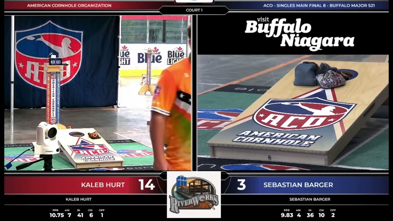 Kaleb Hurt vs Sebastian Barger - ACO Cornhole 