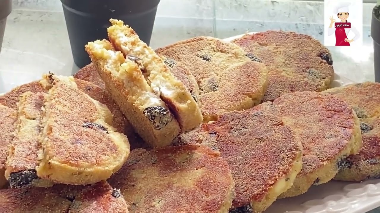 حريشات صغار بالزيتون والجبن بمذاق رائع