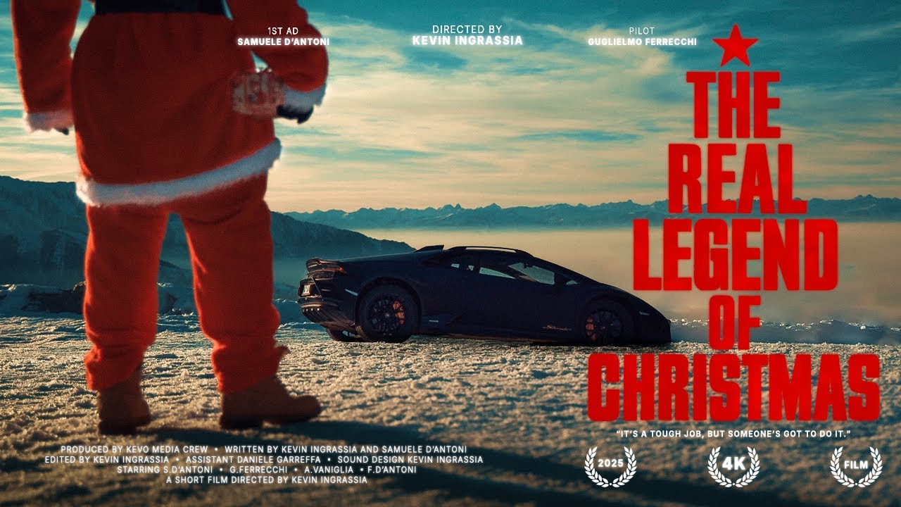 The Real Legend Of Christmas | 610HP LAMBORGHINI HURACÁN STERRATO [4K]