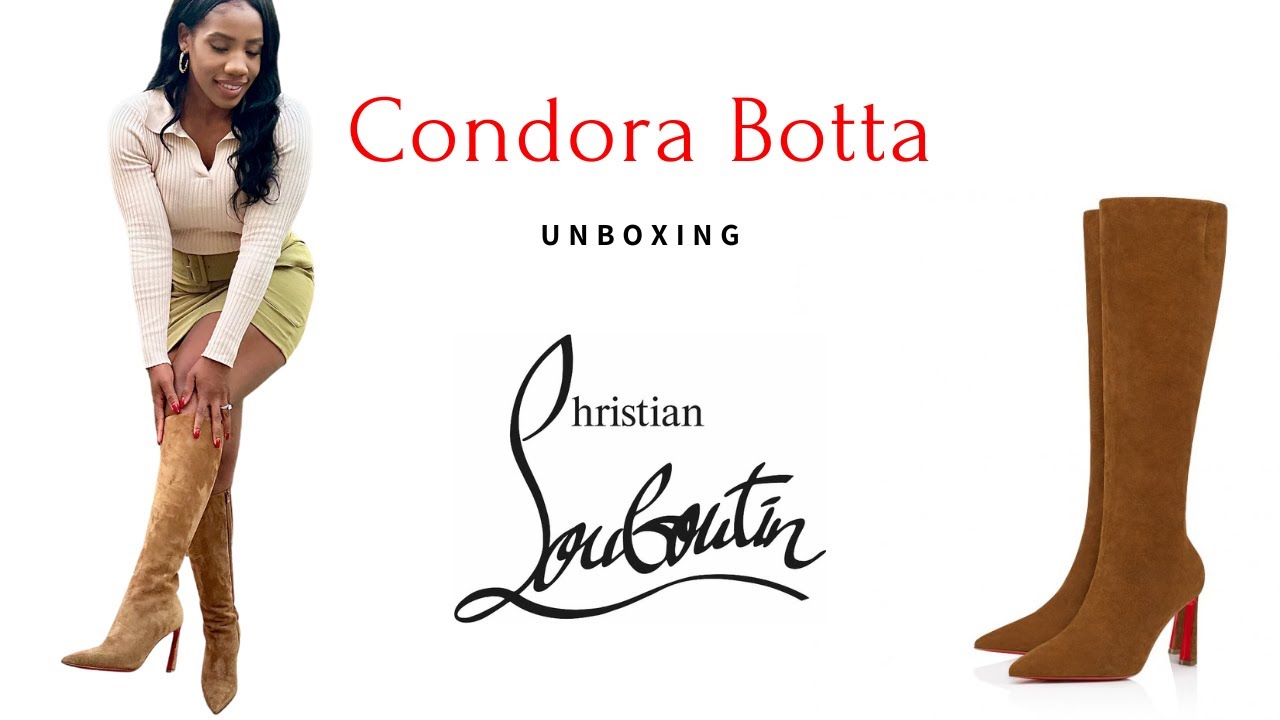 Christain Louboutin Unboxing Condora Botta 85 | Autumn Designer Boots